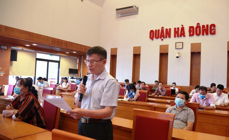 Chủ tịch HĐND TP Nguyễn Thị Bích Ngọc: Quận Hà Đông sớm giải quyết vấn đề dân sinh bức xúc - Ảnh 2