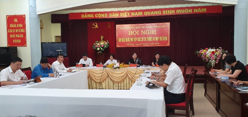 Chủ tịch HĐND TP Nguyễn Thị Bích Ngọc tiếp xúc cử tri quận Thanh Xuân – Cầu Giấy - Ảnh 3