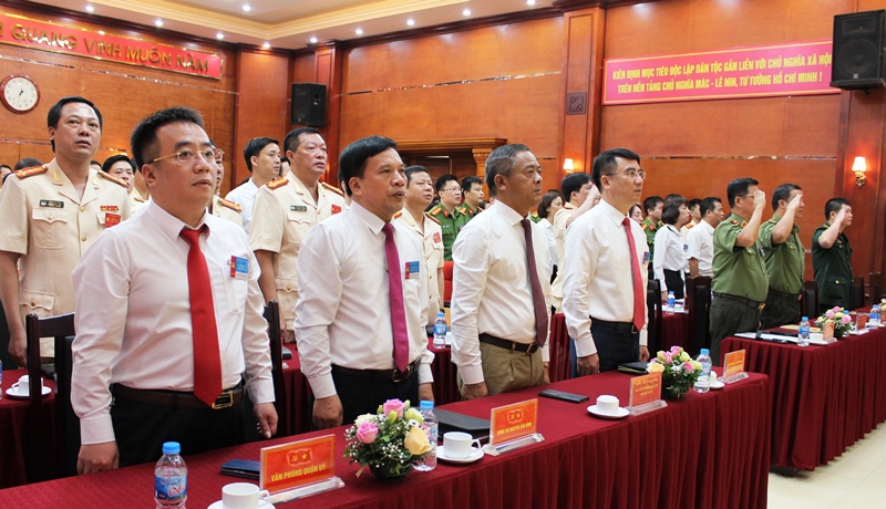 Đảng bộ Công an quận Thanh Xuân tổ chức thành công Đại hội nhiệm kỳ 2020-2025 - Ảnh 2