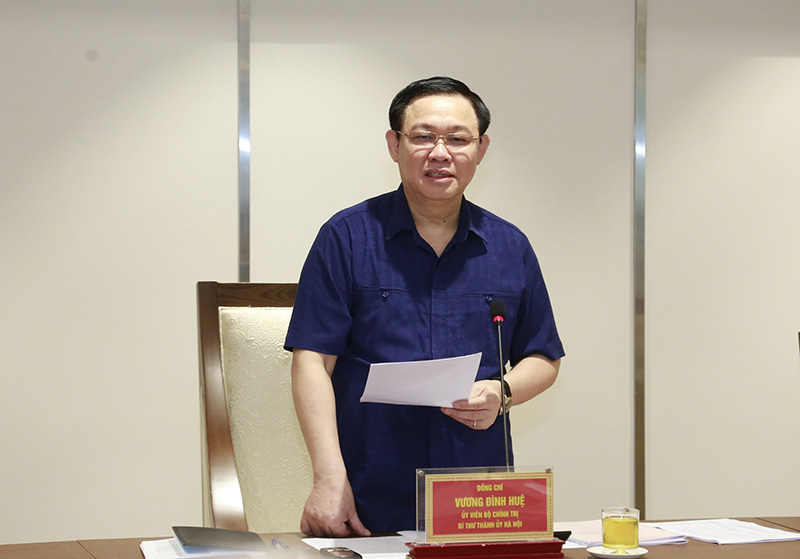 Hà Nội: Lấy ý kiến nguyên lãnh đạo chủ chốt, tiếp tục hoàn thiện Dự thảo Báo cáo chính trị Đại hội XVII Đảng bộ thành phố - Ảnh 1