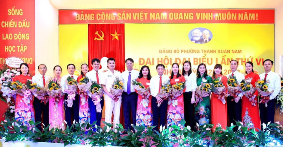 Đảng bộ phường Thanh Xuân Nam tổ chức thành công Đại hội nhiệm kỳ 2020-2025 - Ảnh 3