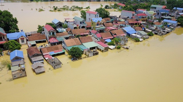 Đỉnh lũ nhiều sông nội tỉnh tại Hà Nội có thể lên đến báo động 3 - Ảnh 1