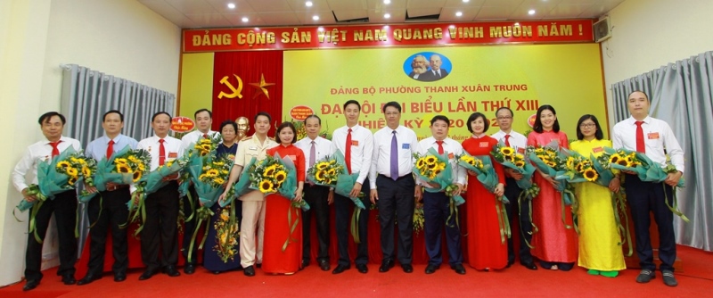 Đảng bộ phường Thanh Xuân Trung tổ chức thành công Đại hội nhiệm kỳ 2020-2025 - Ảnh 4