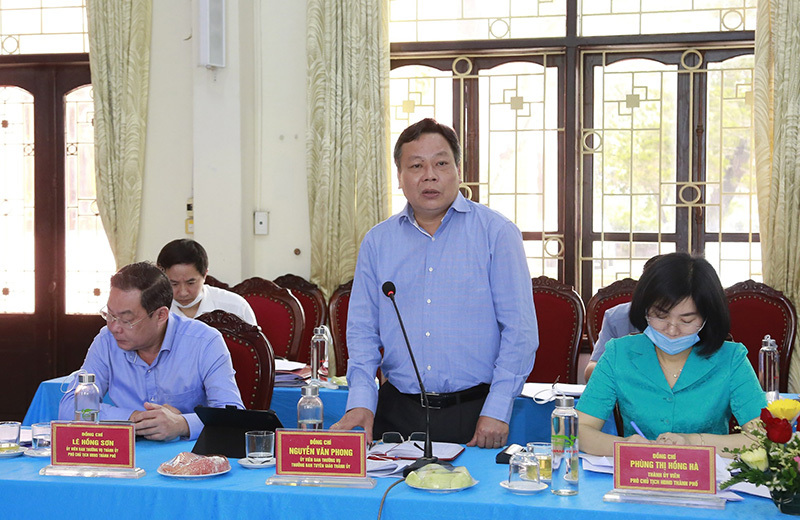 Bí thư Thành ủy Vương Đình Huệ: Huyện Đan Phượng cần làm tốt quy hoạch để sớm phát triển lên quận - Ảnh 3