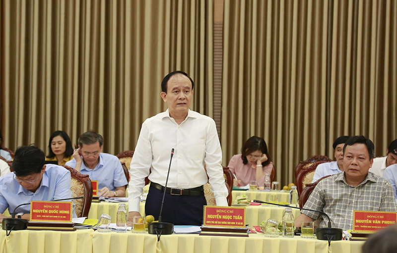 Bí thư Thành ủy Hà Nội Vương Đình Huệ: Định hướng phát triển thành quận là động lực để Hoài Đức bứt phá mạnh mẽ - Ảnh 4