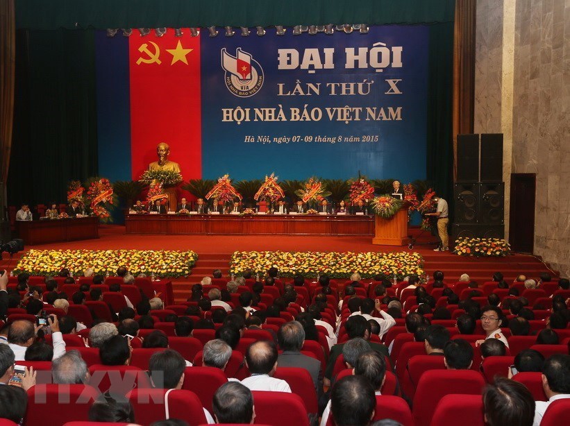 Hình ảnh chặng đường 70 năm thành lập Hội Nhà báo Việt Nam - Ảnh 1