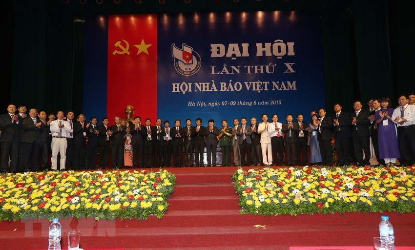 Hình ảnh chặng đường 70 năm thành lập Hội Nhà báo Việt Nam - Ảnh 2