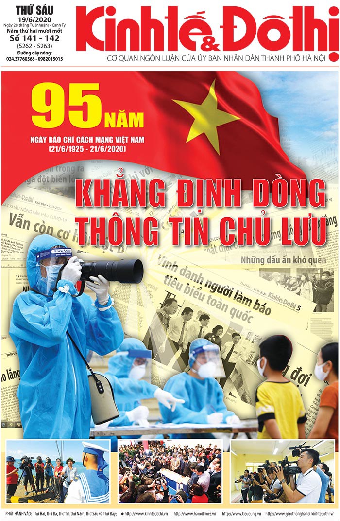 Báo Kinh tế & Đô thị: Tin tức tổng hợp hấp dẫn nhất trên số báo đặc biệt kỷ niệm Ngày báo chí Cách mạng Việt Nam 21/6 - Ảnh 1