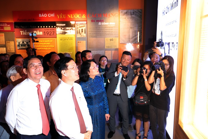 Khai trương trưng bày Bảo tàng Báo chí Việt Nam - Ảnh 2