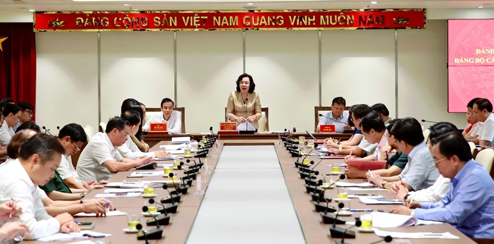 Đại hội điểm Đảng bộ cấp trên cơ sở trực thuộc Thành ủy Hà Nội: Thành công trên mọi phương diện - Ảnh 1