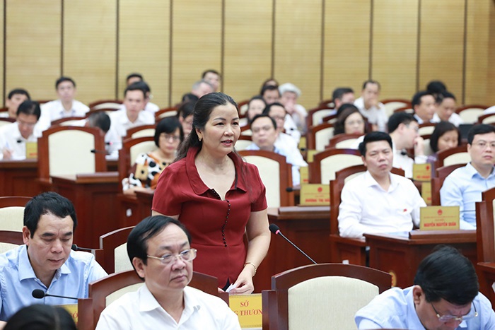 Phiên giải trình tại HĐND TP Hà Nội: Đại biểu "truy" trách nhiệm dự án chậm tiến độ - Ảnh 6