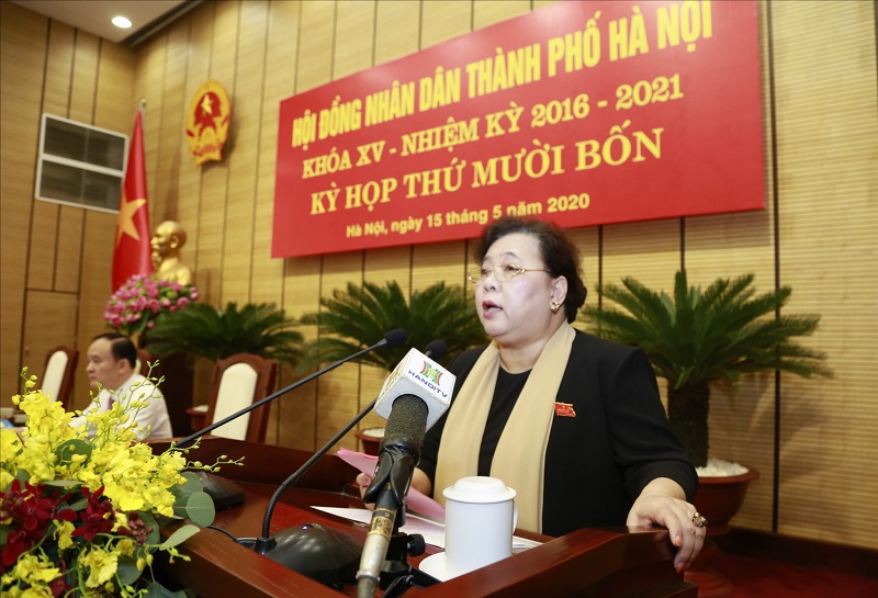 Chủ tịch HĐND Thành phố Nguyễn Thị Bích Ngọc: Kỳ họp thứ 14 quyết nghị nhiều nội dung quan trọng, cấp thiết - Ảnh 1