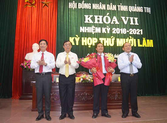Quảng Trị có tân Chủ tịch và Phó Chủ tịch UBND tỉnh - Ảnh 1
