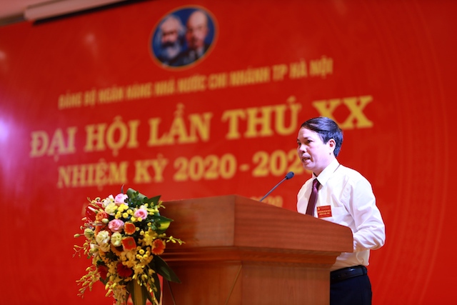 Ông Nguyễn Minh Tuấn tiếp tục được bầu làm Bí thư Đảng ủy Ngân hàng Nhà nước Chi nhánh TP Hà Nội nhiệm kỳ 2020 - 2025 - Ảnh 3