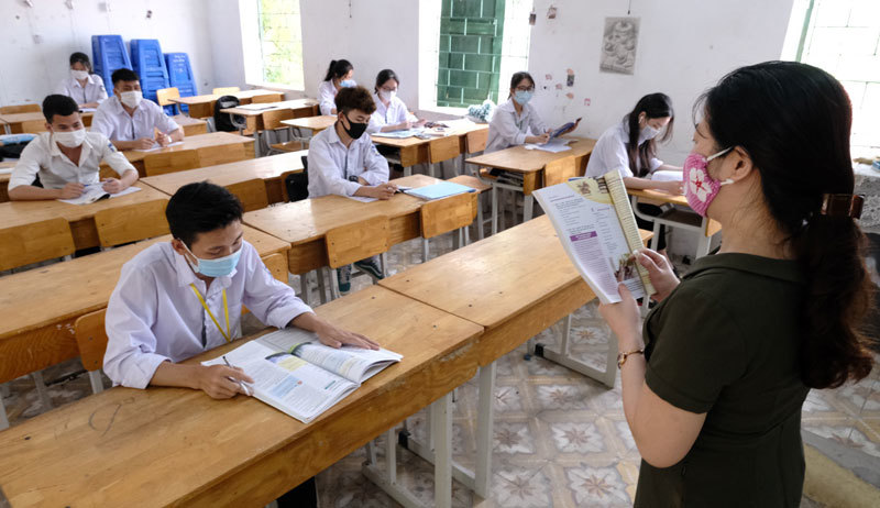 Tuần đầu học sinh Hà Nội trở lại trường: Ứng phó linh hoạt trong phòng dịch và phương thức đào tạo - Ảnh 1