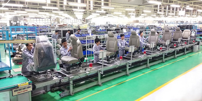 Thaco gia tăng xuất khẩu linh kiện ghế ô tô - Ảnh 2