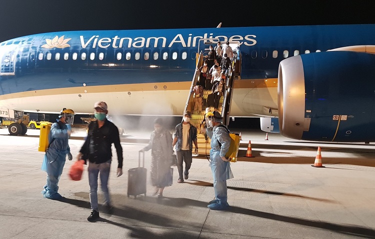 Vietnam Airlines,đưa công dân Việt Nam,Hoa kỳ,về nước,COVID-19