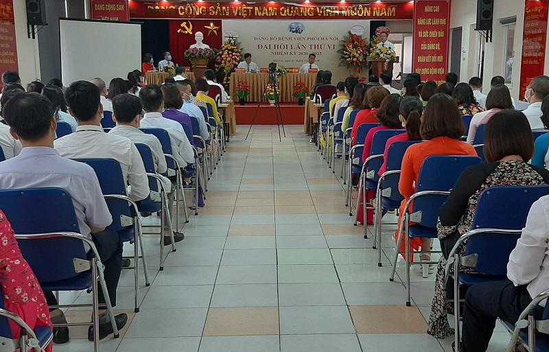 Quận Hai Bà Trưng tổ chức Đại hội điểm cấp cơ sở tại Bệnh viện Phổi Hà Nội - Ảnh 1