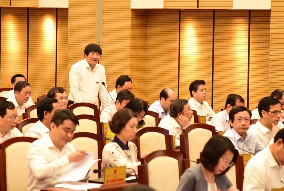 Phiên giải trình tại HĐND TP Hà Nội: Đại biểu "truy" trách nhiệm dự án chậm tiến độ - Ảnh 8