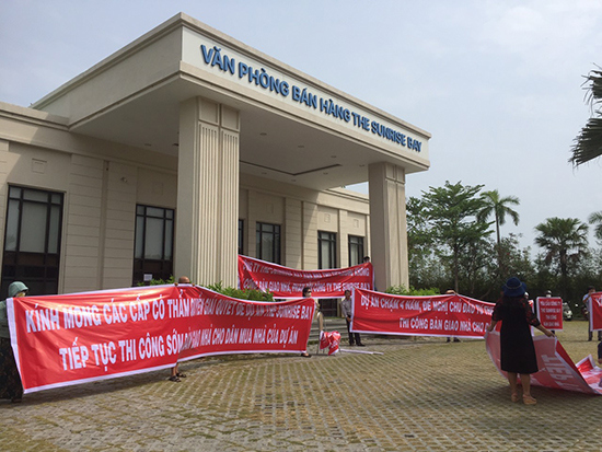 Đà Nẵng: Người dân lại vây dự án liên quan Vũ “nhôm” để đòi nhà - Ảnh 1