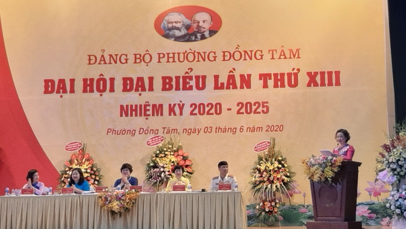 Đảng bộ phường Đồng Tâm, quận Hai Bà Trưng: Một nhiệm kỳ nhiều khởi sắc, đạt kết quả toàn diện - Ảnh 2