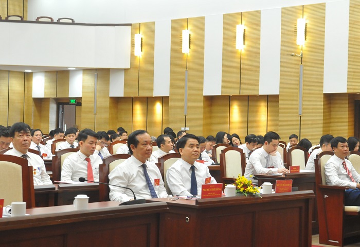 Đại hội Đảng bộ Cơ quan Văn phòng UBND TP Hà Nội lần thứ 8, nhiệm kỳ 2020-2025 - Ảnh 3
