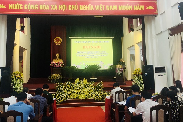 Huyện Thanh Trì triển khai phương án phòng, chống thiên tai và tìm kiếm cứu nạn năm 2020 - Ảnh 1