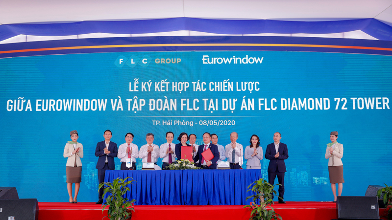 Eurowindow và Tập đoàn FLC ký thỏa thuận hợp tác chiến lược tại dự án FLC Diamond 72 Tower - Ảnh 1