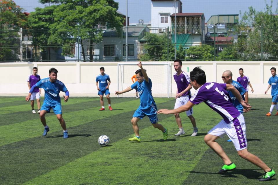 Giải bóng đá Tứ hùng (mở rộng) của các nhà báo Hà Nội - Ảnh 5