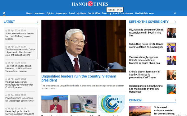 Báo Kinh tế và Đô thị tăng cường thông tin bằng tiếng Anh trên Chuyên trang Hanoitimes - Ảnh 1
