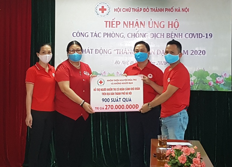 Hội Chữ thập đỏ TP Hà Nội đã  tiếp nhận 11,2 tỷ đồng ủng hộ phòng chống dịch Covid-19 - Ảnh 1