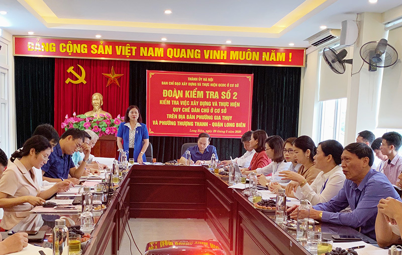 Trưởng ban Dân vận Thành ủy Nguyễn Thị Tuyến: Thực hiện quy chế dân chủ phải gắn với các nhiệm vụ trọng tâm - Ảnh 1