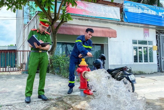 Chưa hết lo với điều kiện phòng cháy, chữa cháy tại huyện Mê Linh - Ảnh 1