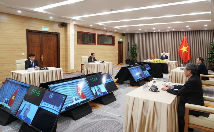 Thủ tướng Nguyễn Xuân Phúc phát biểu về phòng chống COVID-19 tại Đại hội đồng WHO - Ảnh 2