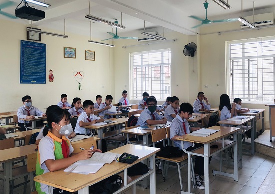 Huyện Thanh Trì: Bảo đảm phòng, chống dịch đón học sinh mầm non, tiểu học trở lại trường - Ảnh 3