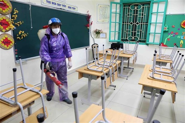 Huyện Thạch Thất: Đảm bảo 100% học sinh THCS trở lại trường ngày 4/5 - Ảnh 1