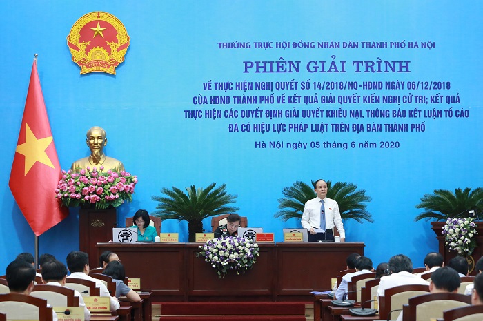Phiên giải trình tại HĐND TP Hà Nội: Đại biểu "truy" trách nhiệm dự án chậm tiến độ - Ảnh 9