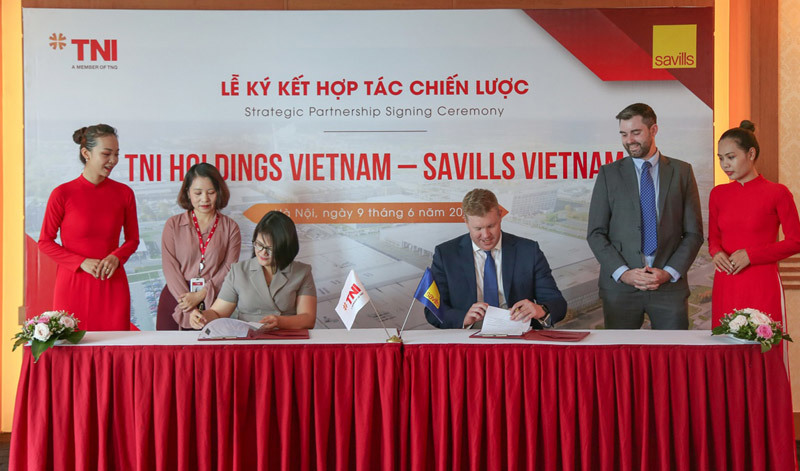 TNI Holdings Vietnam hợp tác chiến lược cùng Savills Vietnam - Ảnh 1