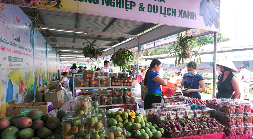 Hình ảnh về Tuần hàng trái cây, nông sản các tỉnh, thành phố tại Hà Nội - Ảnh 7