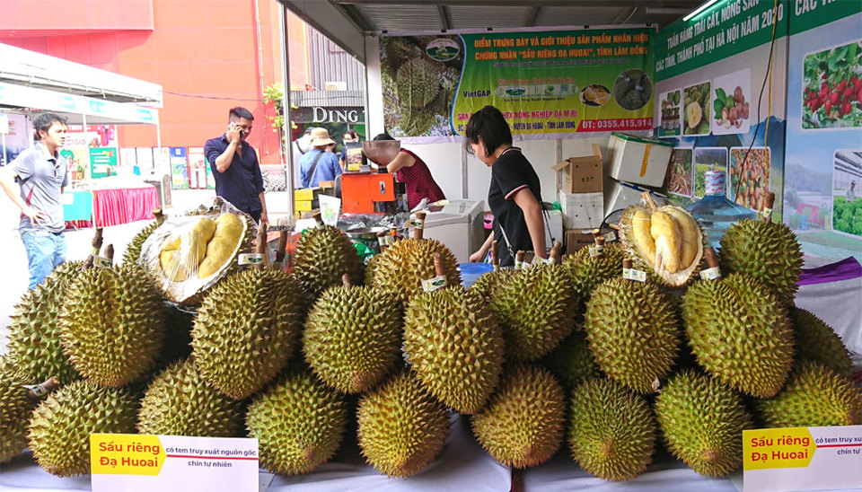Hình ảnh về Tuần hàng trái cây, nông sản các tỉnh, thành phố tại Hà Nội - Ảnh 9
