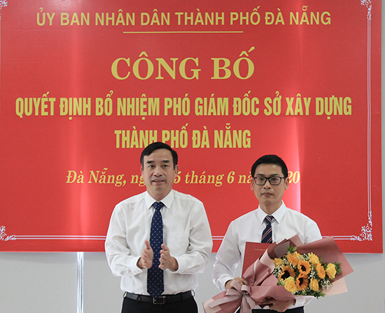 Đà Nẵng bổ nhiệm Phó Giám đốc Sở Xây dựng - Ảnh 1