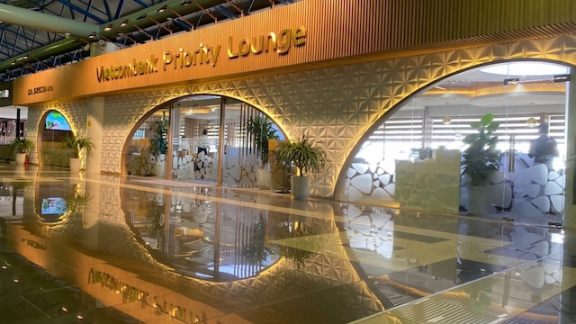 Khai trương phòng chờ Vietcombank Priority Lounge tại sân bay Quốc tế Nội Bài - Ảnh 1