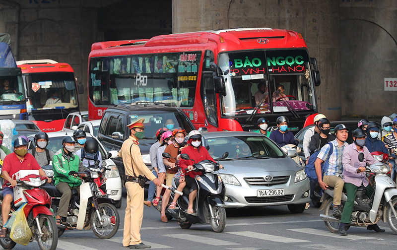 Hà Nội: Chủ động điều tiết giao thông tại cửa ngõ phía Nam trong ngày cuối nghỉ lễ - Ảnh 7
