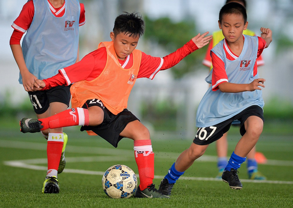 PVF tuyển sinh khóa 12, tìm kiếm tài năng bóng đá trẻ - Ảnh 1