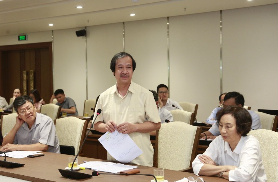 Hà Nội: Lấy ý kiến văn nghệ sĩ, trí thức, chức sắc tôn giáo góp ý vào Dự thảo Văn kiện Đại hội lần thứ XVII Đảng bộ thành phố - Ảnh 6