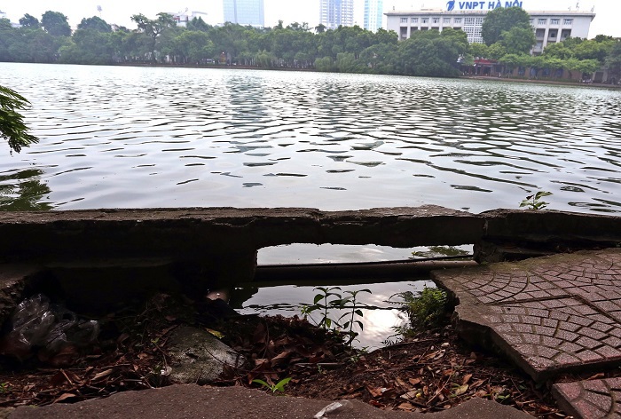 Hà Nội: Cải tạo bờ kè Hồ Gươm bằng khối bê tông cốt sợi đúc sẵn - Ảnh 7