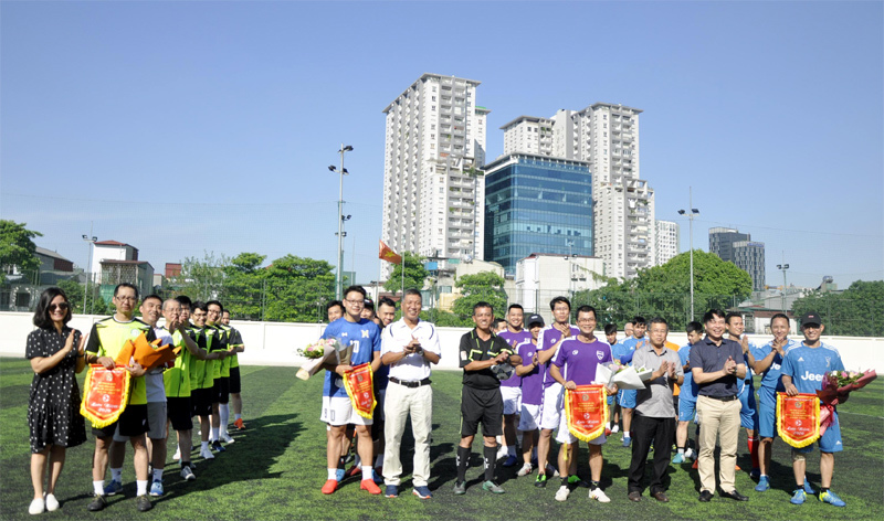 Giải bóng đá Tứ hùng (mở rộng) của các nhà báo Hà Nội - Ảnh 1