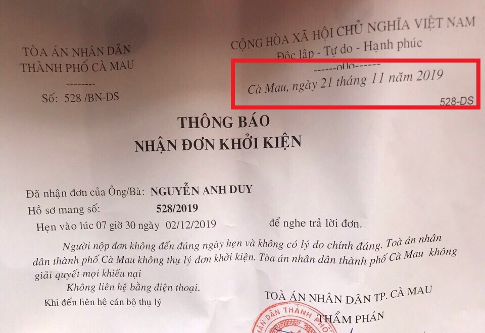 Vụ "bị giam oan, tòa né bồi thường" ở Cà Mau: TAND TP Cà Mau thiếu thiện chí? - Ảnh 2