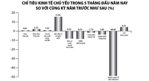 Kinh tế 5 tháng đầu năm: Nhiều tín hiệu khả quan - Ảnh 1