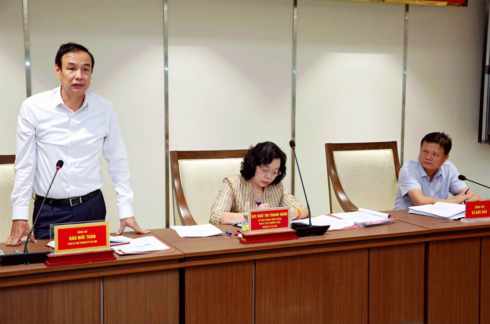 Đại hội điểm Đảng bộ cấp trên cơ sở trực thuộc Thành ủy Hà Nội: Thành công trên mọi phương diện - Ảnh 2